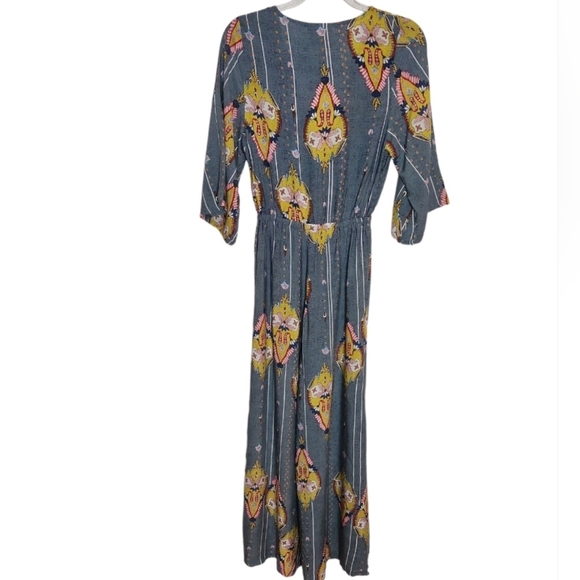 Anthropolpgie Jaase Boho Bohemian Wide Leg Jumper - Picture 3 of 16